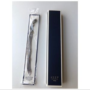 Keep Collective Multi-Chain Silver Charm Bracelet